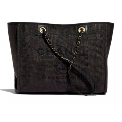 Chanel Large Shoulder Bag A67001 black