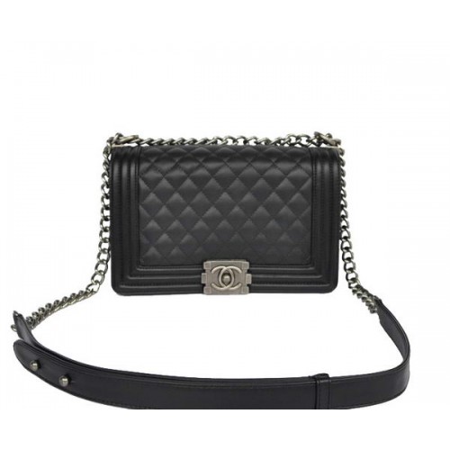 Chanel Le Boy Flap Shoulder Bag A67086 Black