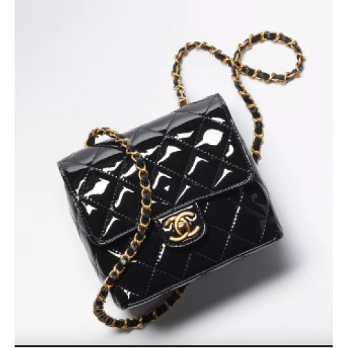 Chanel MINI FLAP BAG AS3648 black