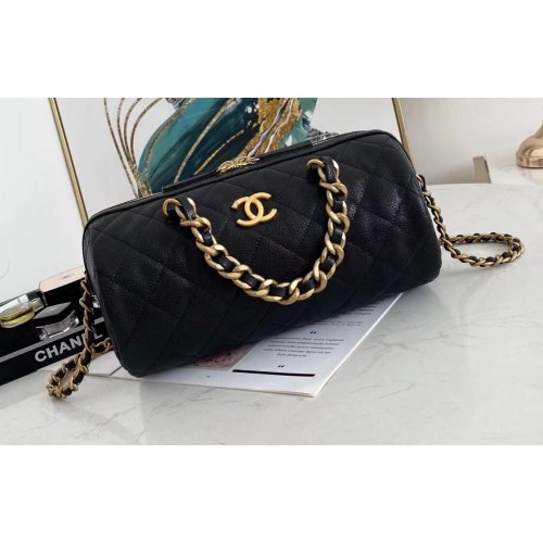 Chanel Original Cavier Leather Speedy Bag CC3621 Black