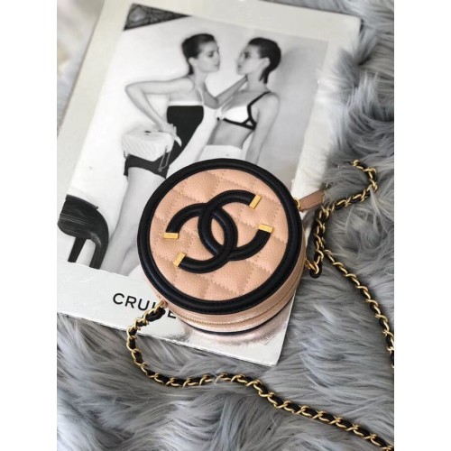 Chanel Original Clutch with Chain A81599 pink