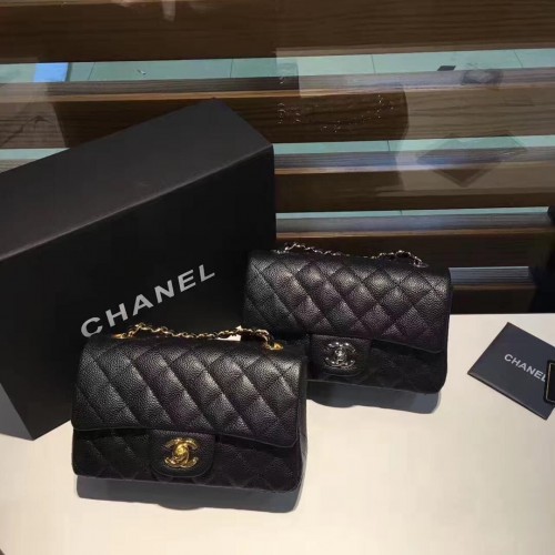 Chanel Original Lather Flap Bag 1116 black
