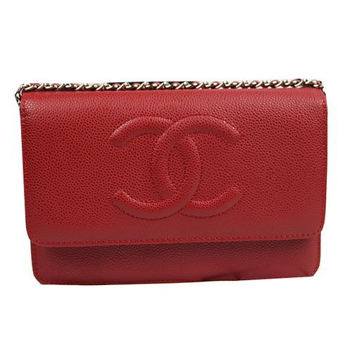 Chanel Original Leather mini Flap Bags A48654 Red