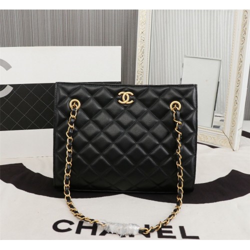 Chanel Original Original Leather Shopping Bag A05360 Black