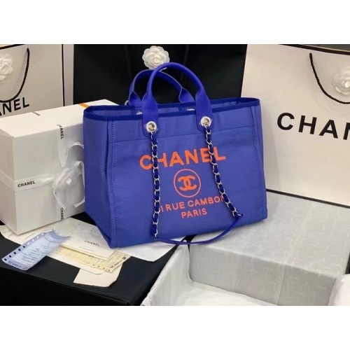 Chanel Original large shopping bag 66941 blue