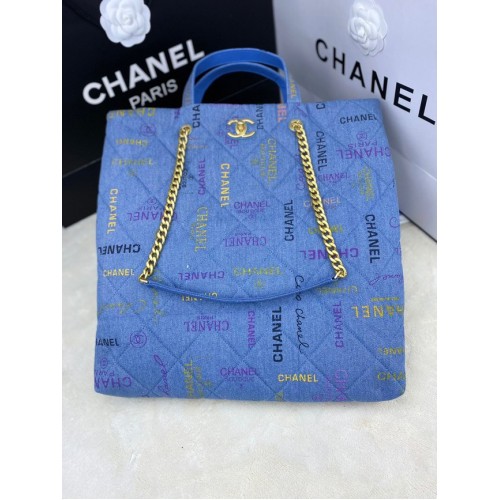 Chanel SHOPPING BAG 2566 blue