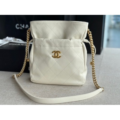 Chanel SMALL SHOPPING BAG AS2985 Cream