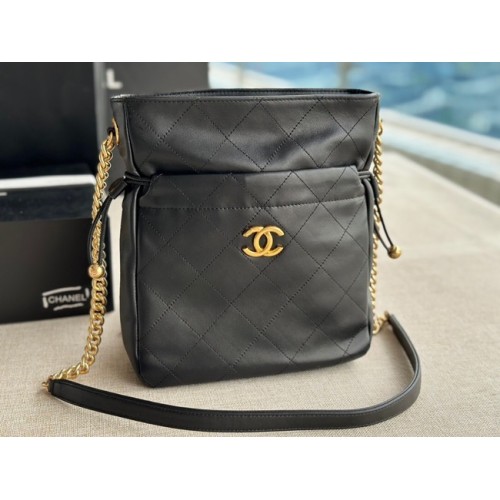 Chanel SMALL SHOPPING BAG AS2985 black