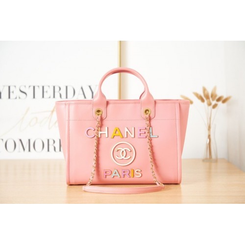 Chanel SMALL SHOPPING BAG AS3257 pink