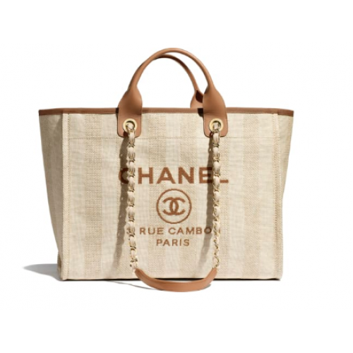 Chanel Shopping bag A66941 Beige