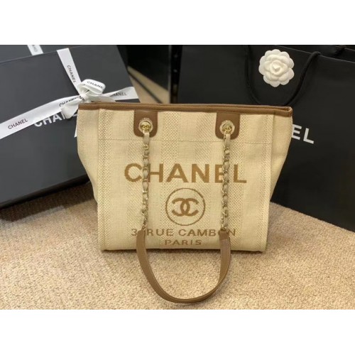 Chanel Shoulder Bag A66942 Beige