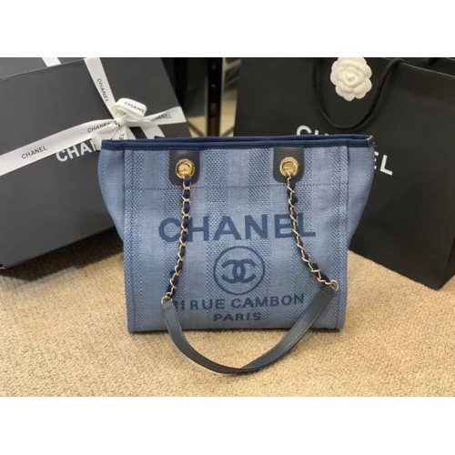 Chanel Shoulder Bag A66942 blue