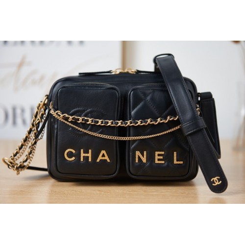 Chanel Shoulder Bags AS2924 black