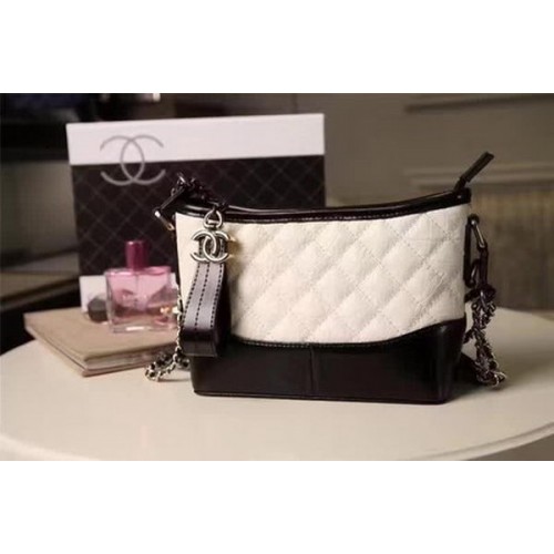 Chanel Small Shoulder Bag Sheepskin Leather A93825 White