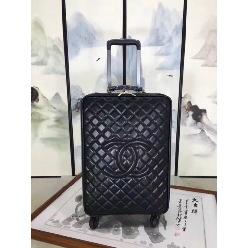 Chanel Travel Luggage 17719 Black