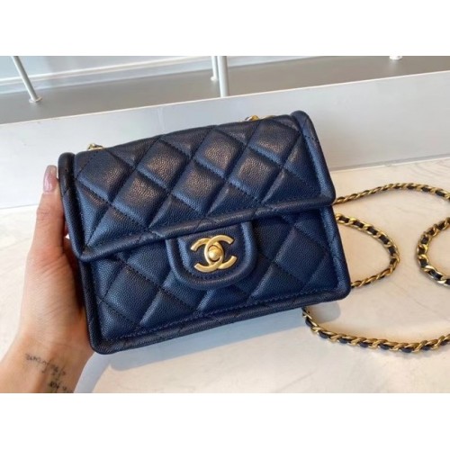 Chanel cross-body bag AS2356 Royal Blue