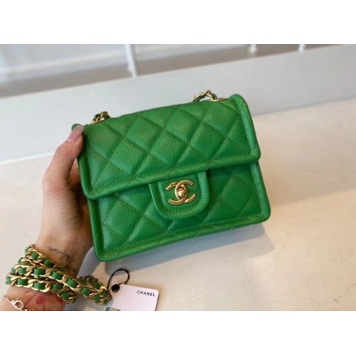 Chanel cross-body bag AS2356 green