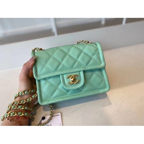 Chanel cross-body bag AS2356 light green
