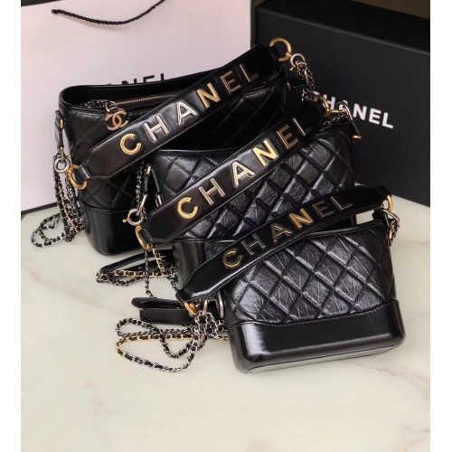 Chanel gabrielle hobo bag A93824 Black