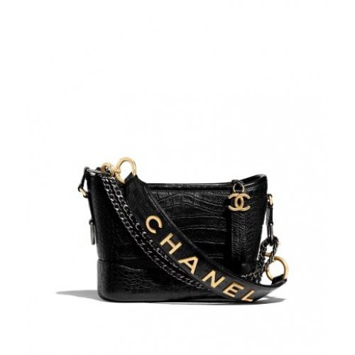 Chanel gabrielle small hobo bag A91810 black