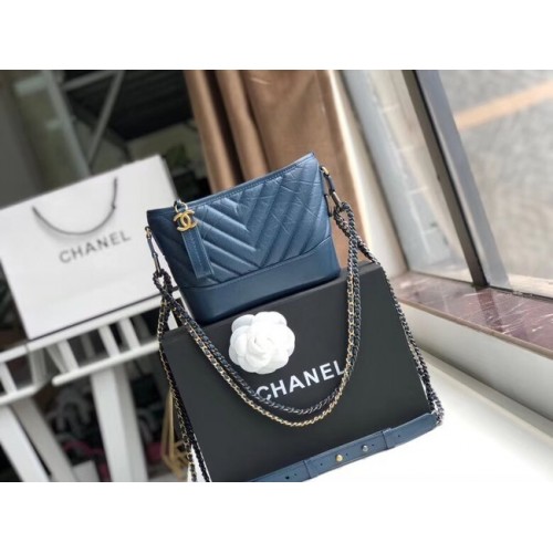 Chanel gabrielle small hobo bag A91810 blue