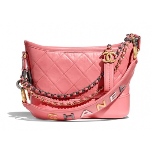 Chanel gabrielle small hobo bag AS0865 pink