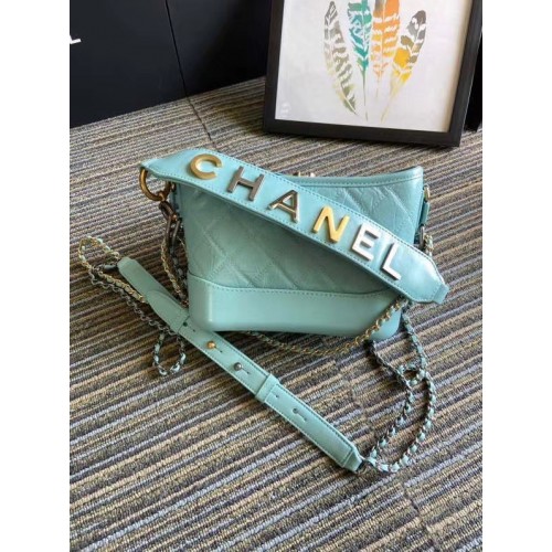 Chanel gabrielle small hobo bag S0865 sky blue