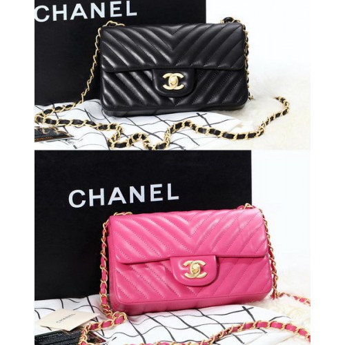 Chanel mini Classic Flap Bag Original Sheepskin CHA1116 Gold