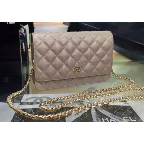 Chanel mini Flap Bag Cannage Pattern A8373 Grey