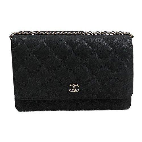 Chanel mini Flap Bag Original Suede Leather A33814 Black