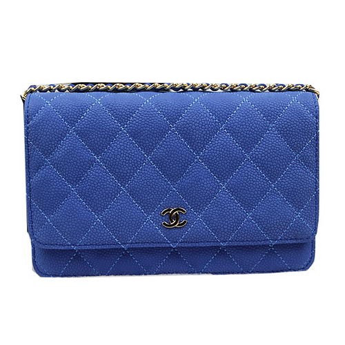 Chanel mini Flap Bag Original Suede Leather A33814 Blue