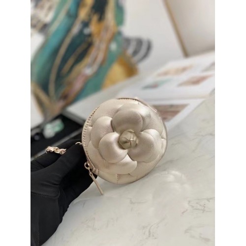 Chanel mini  Shoulder Bag Original leather 82121 Light gold