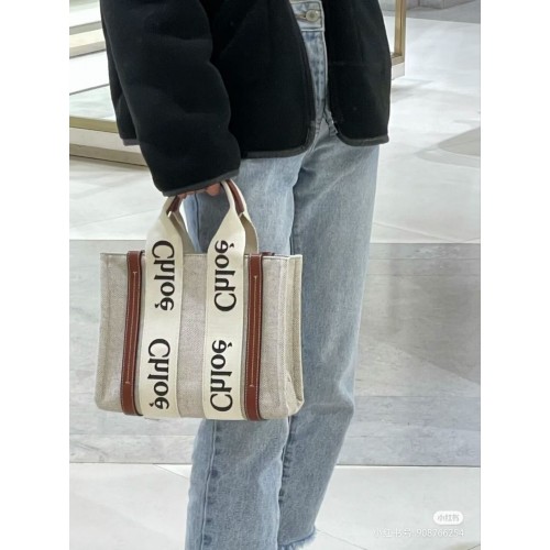 Chloe Cloth leather 6C026 brown