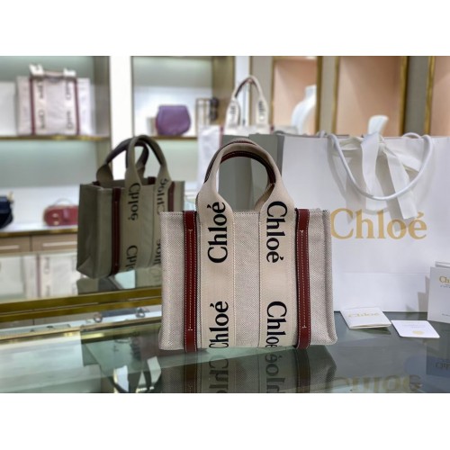 Chloe Cloth leather 6C027 brown
