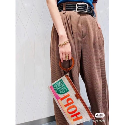 Chloe Cloth leather 6C033 brown