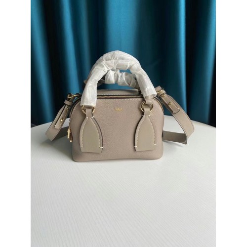 Chloe Original Calfskin Leather Bag 6C081 grey