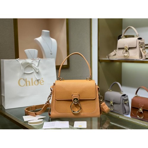 Chloe Original Calfskin Leather Bag C1142L Camel