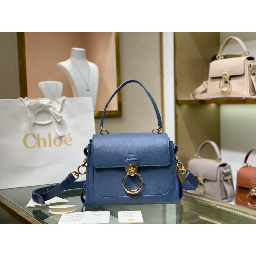 Chloe Original Calfskin Leather Bag C1142L blue