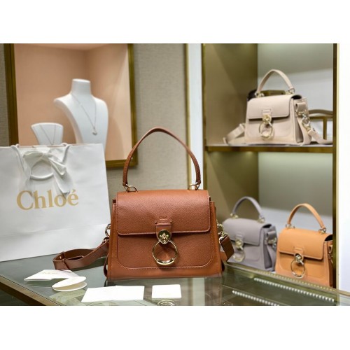 Chloe Original Calfskin Leather Bag C1142L brown