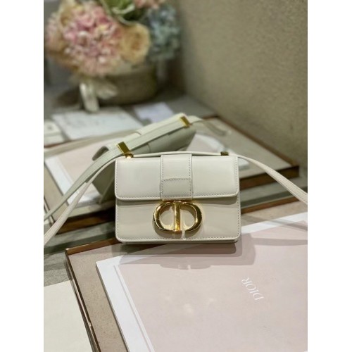 DIOR 30 MONTAIGNE BAG Calfskin mini M9204U Beige