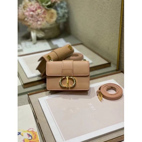 DIOR 30 MONTAIGNE BAG Calfskin mini M9204U apricot
