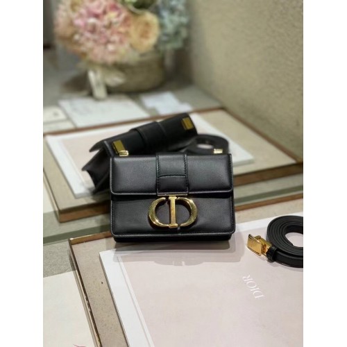 DIOR 30 MONTAIGNE BAG Calfskin mini M9204U black