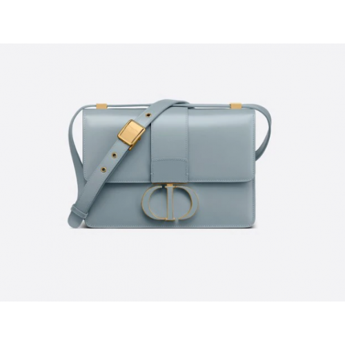 DIOR 30 MONTAIGNE BAG Cloud Blue Box Calfskin M9203UM