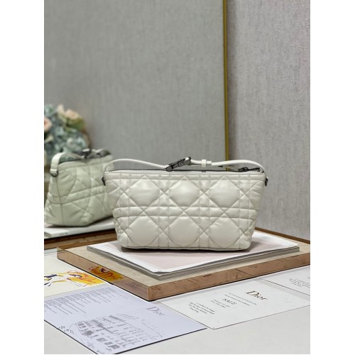 DIOR BOBBY BAG leather S5554 white