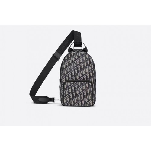 DIOR Blue Dior Oblique Embroidery CN0130