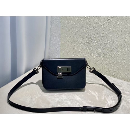 DIOR MINI BOBBY BAG Black cowhide C0978