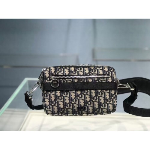 DIOR SMALL BOBBY BAG Embroidery C0992 black