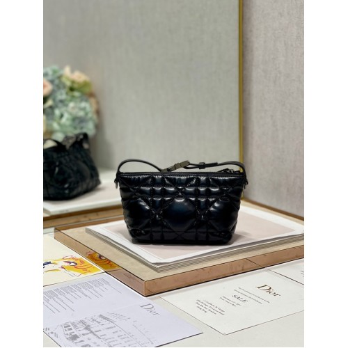 DIOR leather Shoulder Bags S5553 black