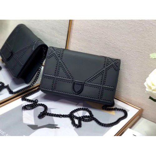 DIORAMA CALFSKIN CLUTCH S0328 black
