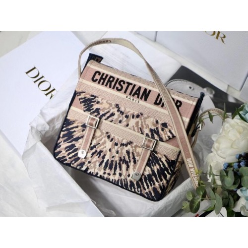 DIORCAMP BAG Dior Multicolor Tie Dior Embroidery M1291